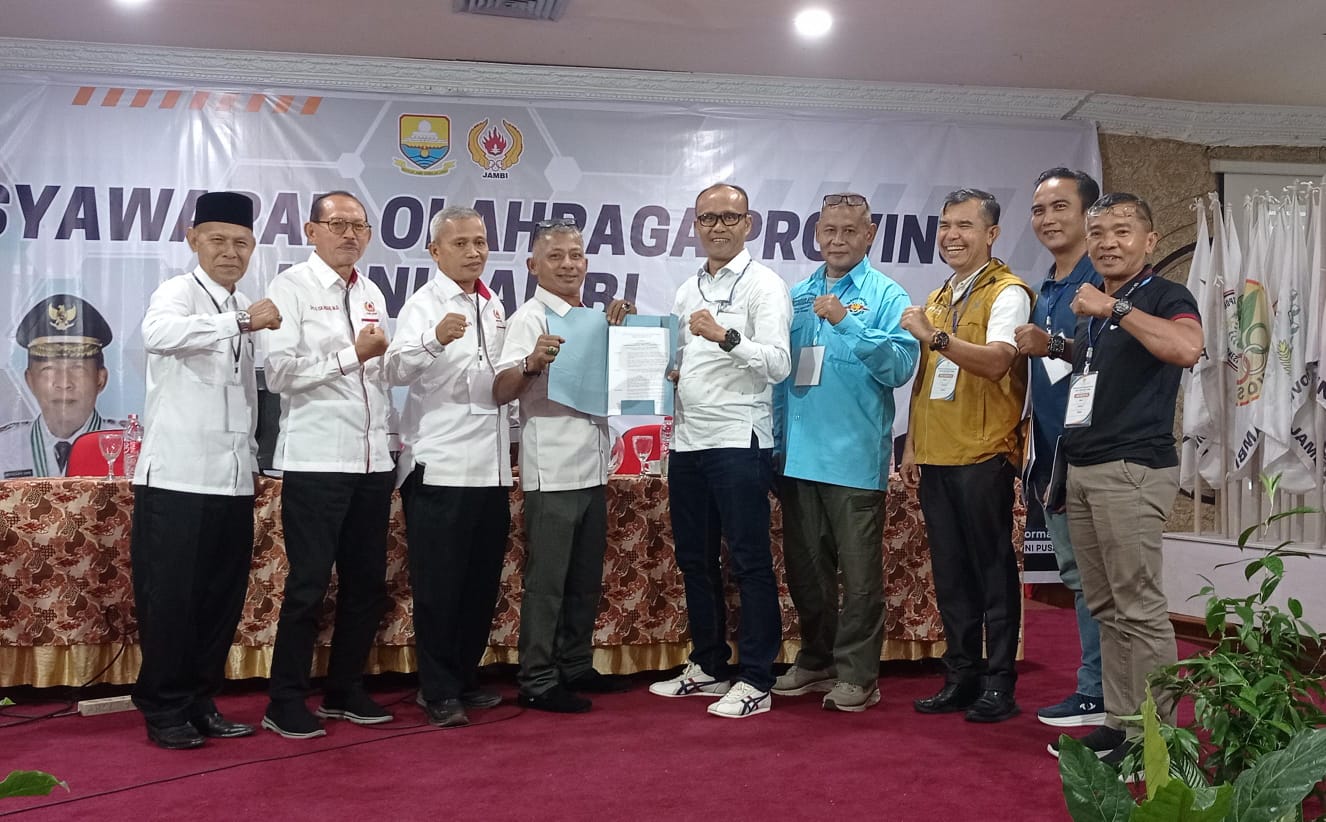 Musorprov KONI Jambi Dimulai, Lima Pimpinan Sidang Terpilih Lewat Voting