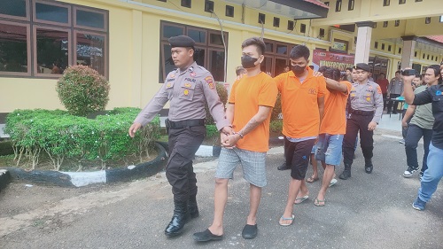 4 Orang Penyalahguna Narkoba Dibekuk Polres Tanjabtim