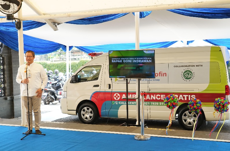Elnusa Petrofin Resmikan Layanan Ambulance Gratis