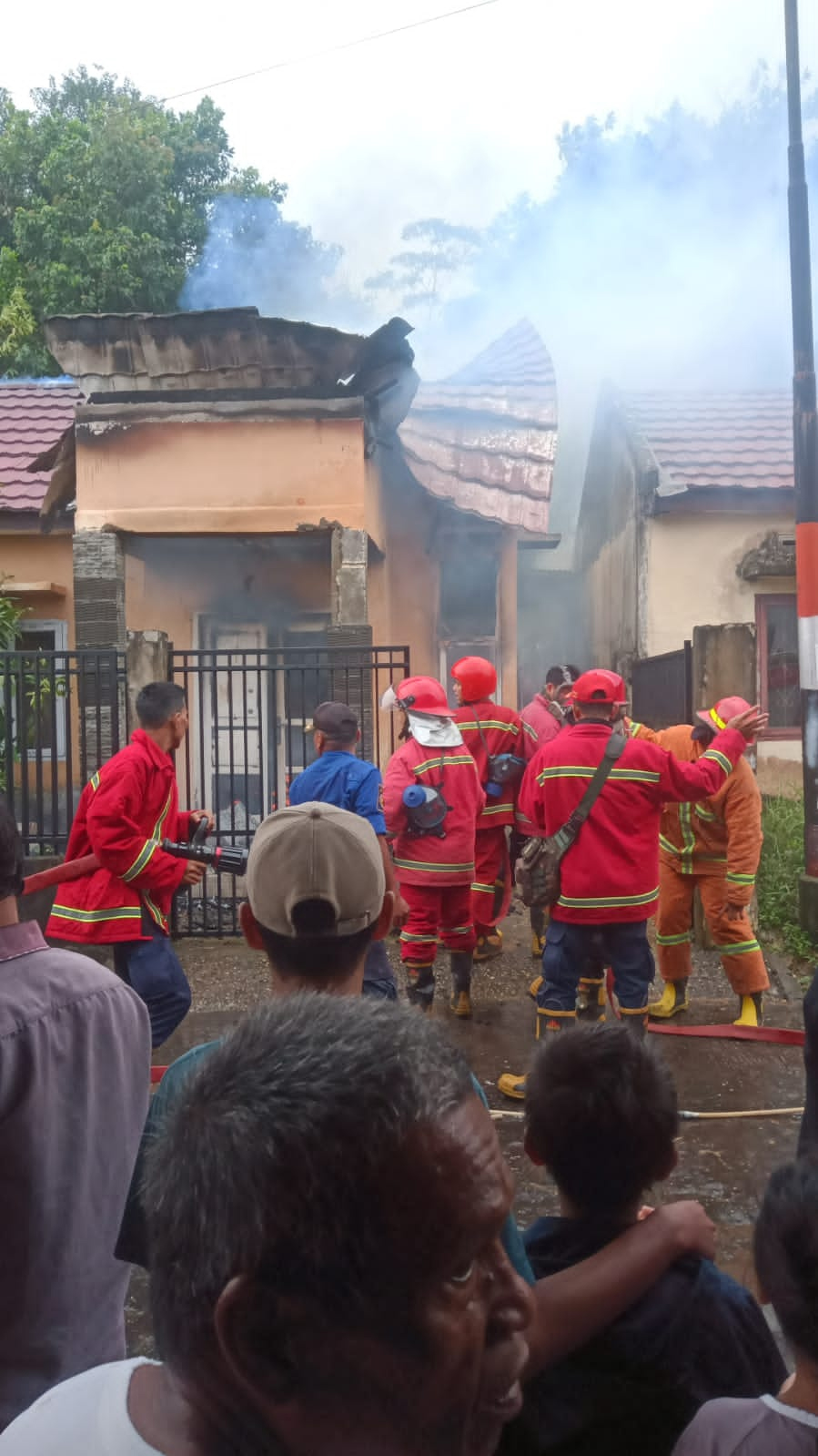 Satu Unit Rumah Terbakar di Kawasan Kenali Besar