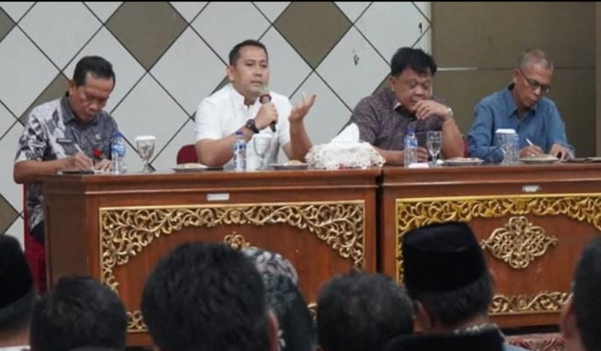 Bupati H M Syukur Pimpin Rakor Alokasi Dana Transfer Daerah