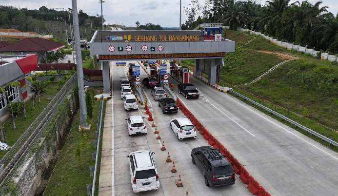 Banyak yang Berlibur ke Melaka, Tol Pekanbaru-Dumai Tertinggi di JTTS yang Dilalui Kendaraan
