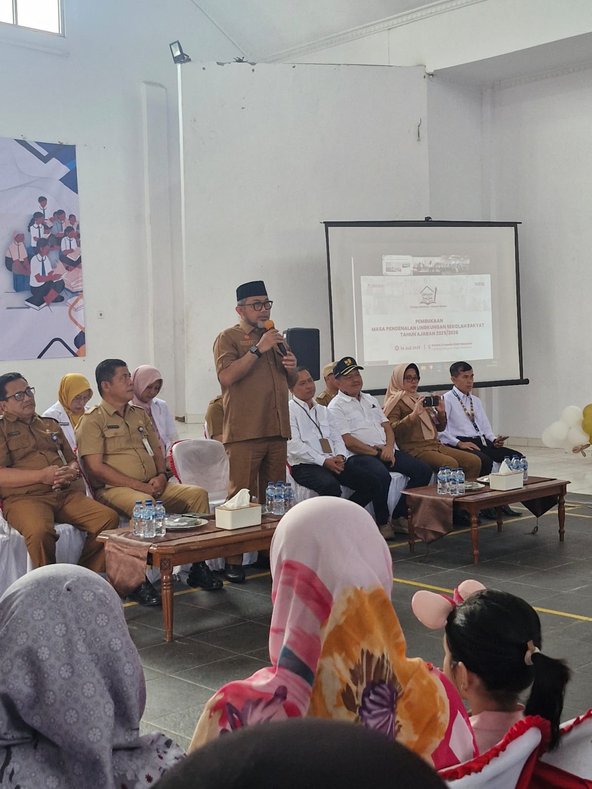 Sekda Sudirman Pantau Hari Pertama Sekolah Rakyat Menengah Atas 5 Jambi