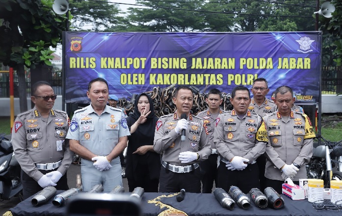 Jasa Raharja Dukung Upaya Korlantas Polri Tangani Penggunaan Knalpot Brong