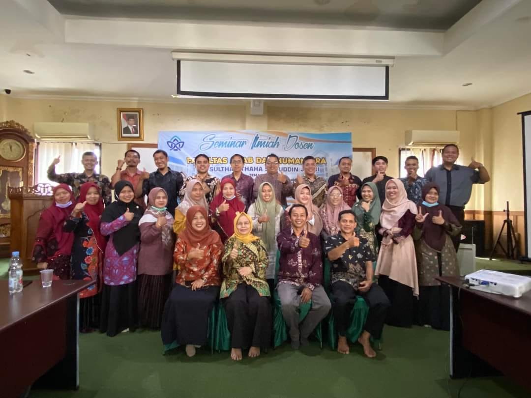 FAH UIN STS Jambi Gelar Seminar Ilmiah Dosen