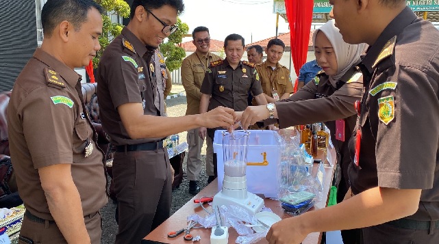 52 Paket Narkoba Dimusnahkan Kejari Sungai Penuh