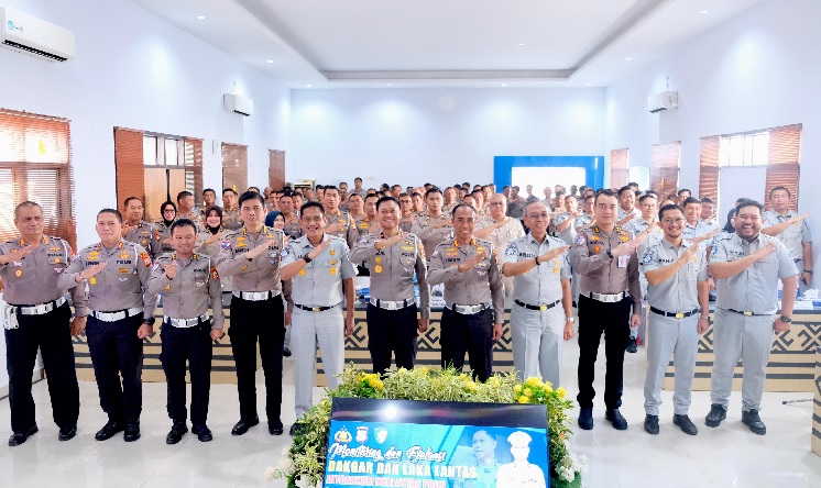 Jasa Raharja Hadir dalam Monev Gakkum Korlantas Polri di Polda Sulsel, Perkuat Sinergi Keselamatan Lalu Lintas