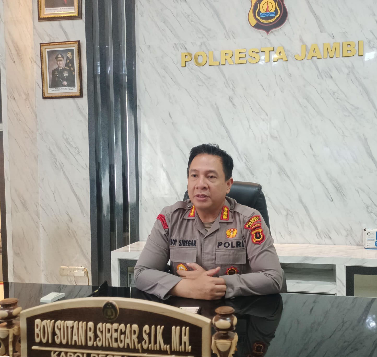 Kapolresta Jambi: Tidak Ada Toleransi untuk Judi Online, Semua Laporan Akan Ditindaklanjuti