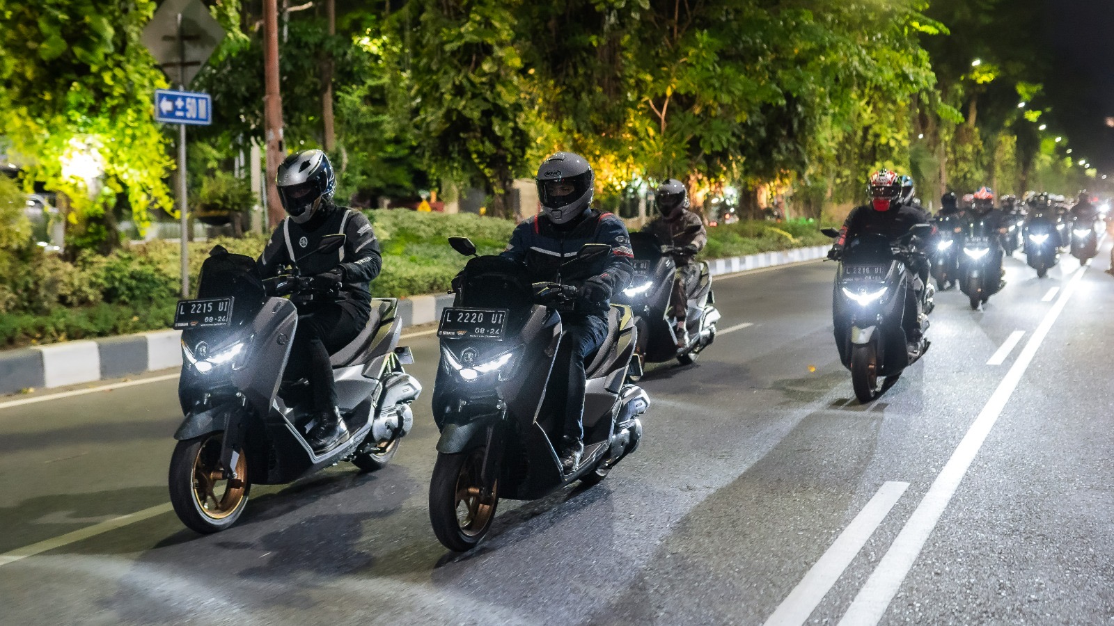 Fitur Pada NMAX 'TURBO' Ini Jadi Andalan Para Biker Saat Touring Jarak jauh 