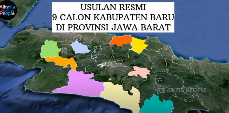 Mencuat! 9 Calon Kabupaten Baru di Provinsi Jawa Barat, Berikut Nama Kabupaten dan Ibukotanya 