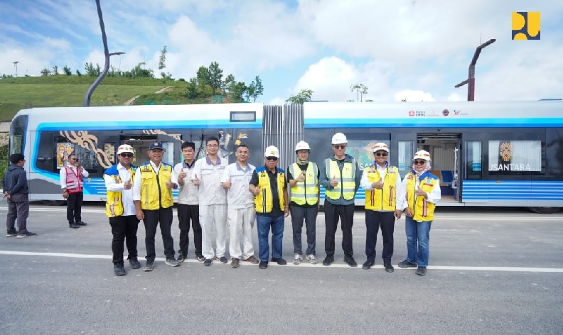 Kereta Otonom IKN Bisa Angkut 300 Penumpang Siap Digunakan HUT ke-79 RI