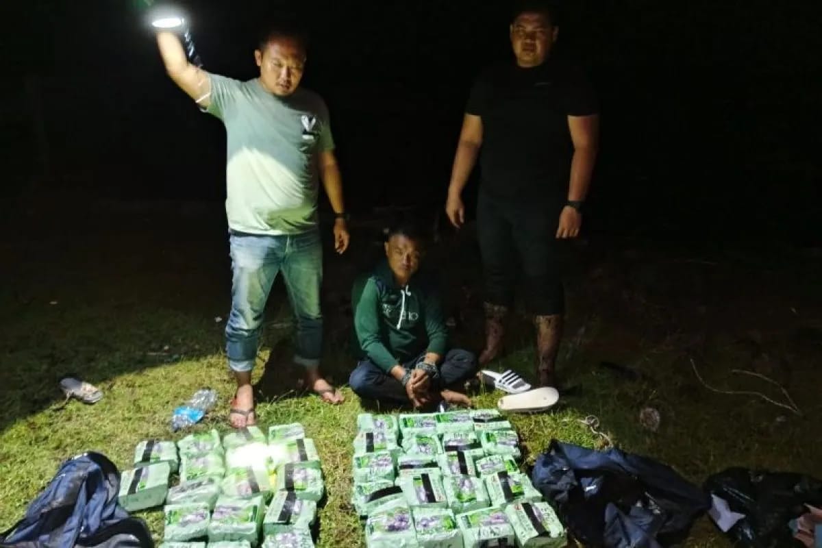 Bareskrim Ungkap Narkotika 38 Kilogram Jaringan Malaysia-RI di Riau