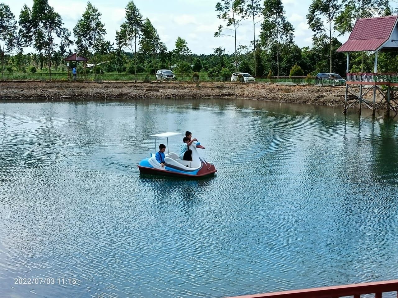 Kreasi SKK Migas PetroChina, Wisata Embung Bina Lestari Makin Digemari Pengunjung