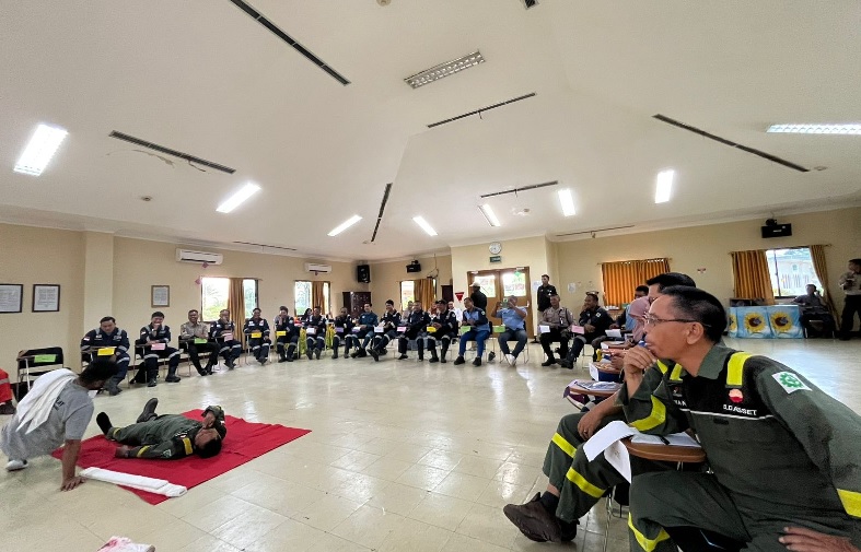 Wujud Komitmen K3, SKK Migas PetroChina Adakan Pelatihan Pertolongan Pertama Bersama Disnaker dan PMI