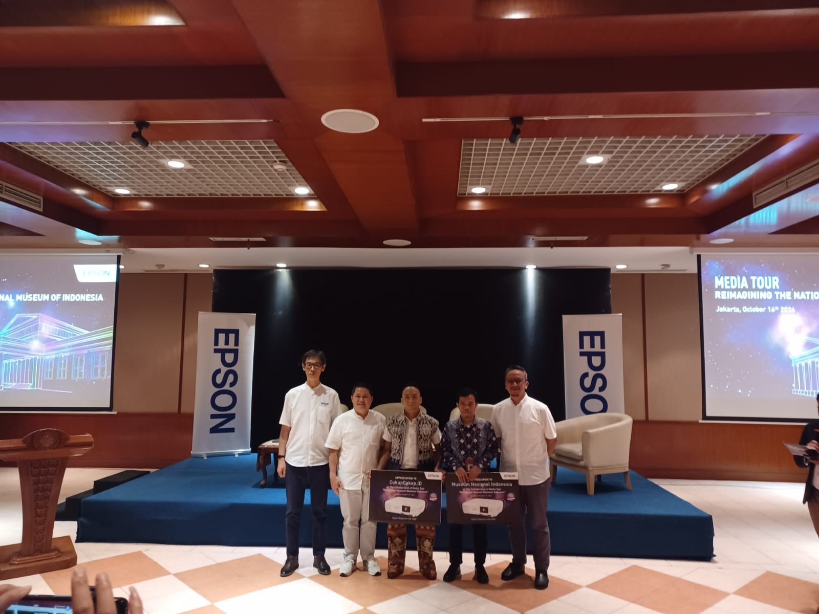 MNI dan Epson Indonesia, Hadirkan Pengalaman Visual Baru dalam Pembukaan Kembali Museum