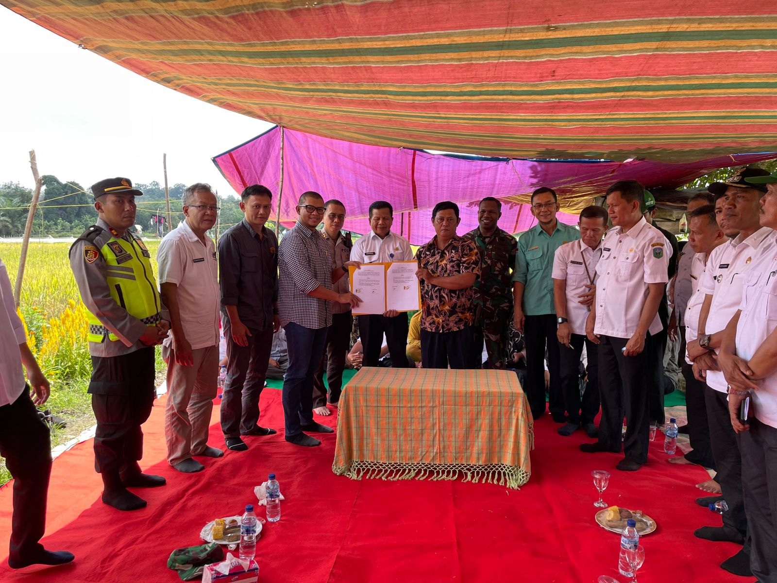 Dukung BioCF, PT SAL Teken MoU dengan Kelompok Tani Maju Jaya Guna Bantu Ketahanan Pangan Orang Rimba