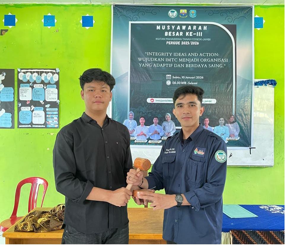 Pimpin IMTC Jambi, Mhd Pazri Terpilih Aklamasi 