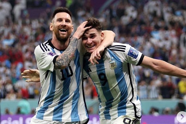 Argentina v Kroasia: Babak Pertama Argentina Unggul 2-0