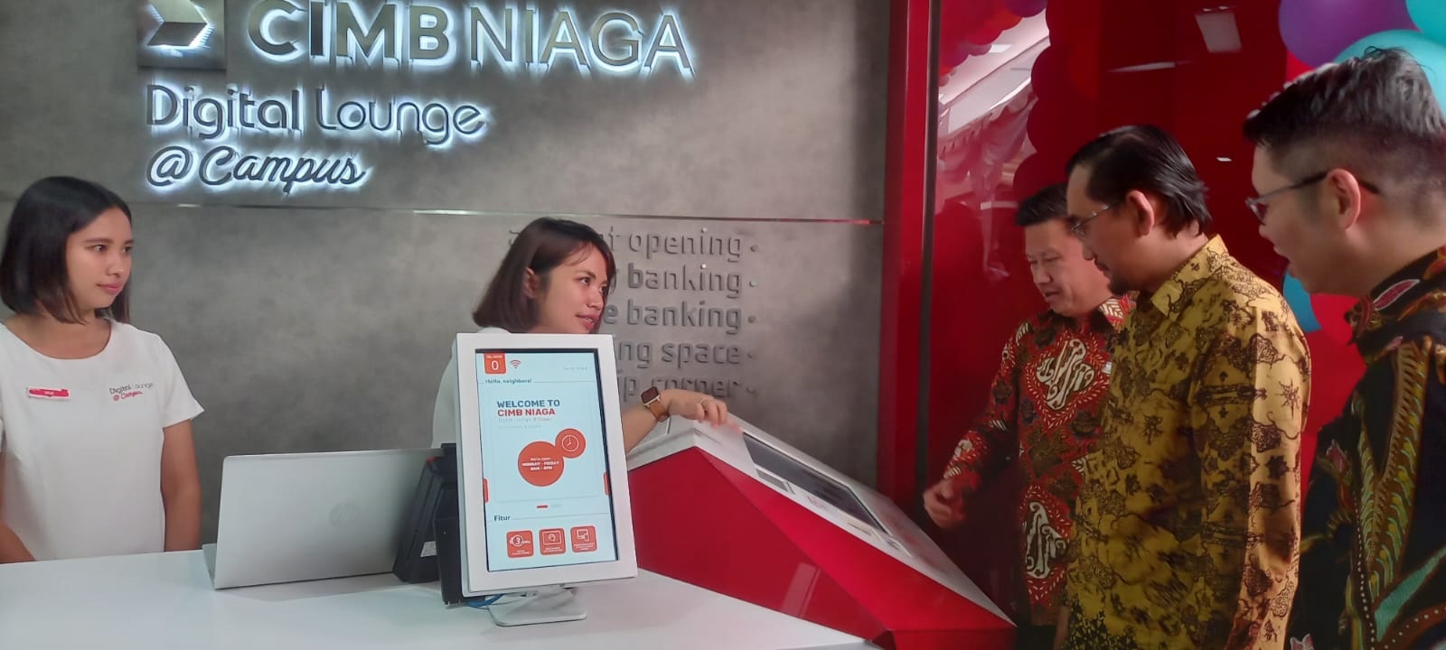 CIMB Niaga  Berkerja Sama dengan Universitas Brawijaya Malang, Hadirkan Digital Lounge @Campus