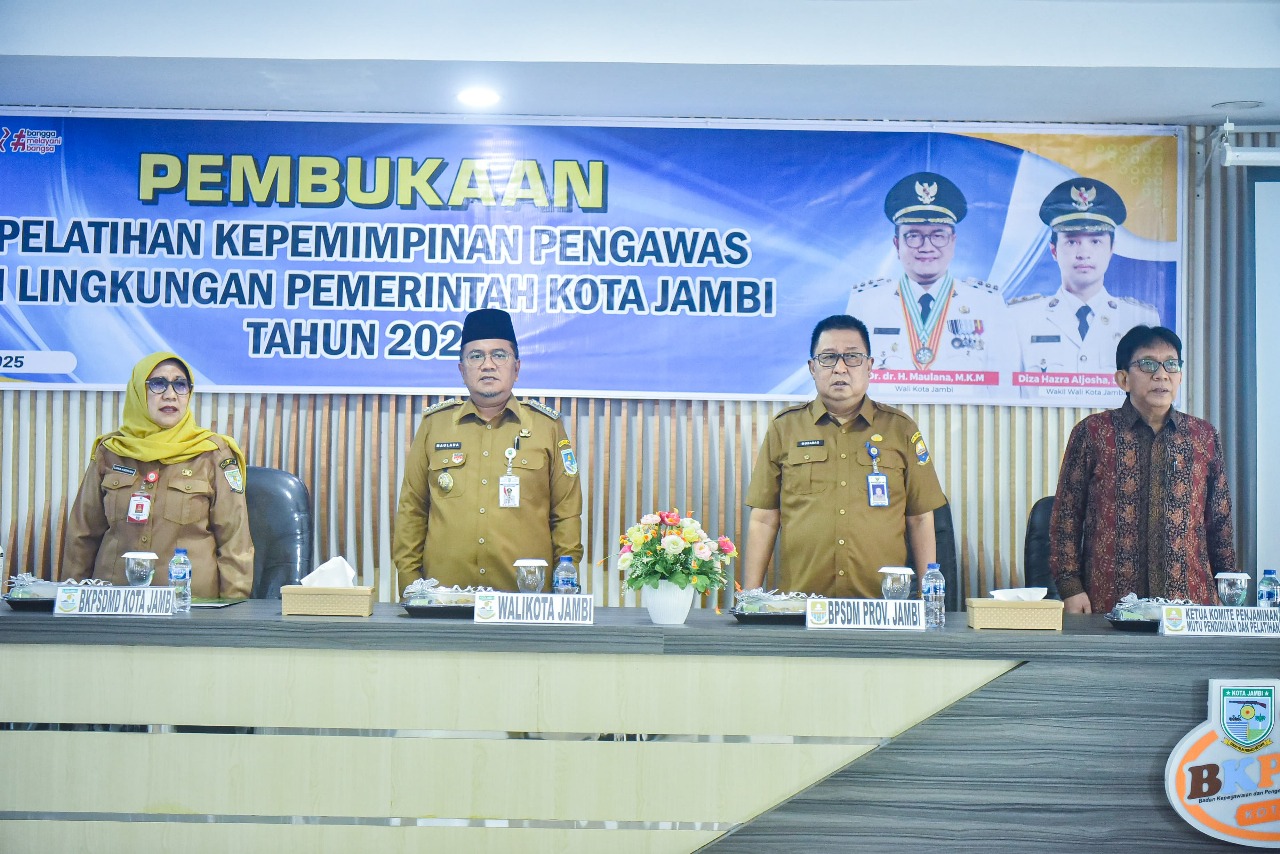 Buka Pelatihan PKP, Wali Kota Jambi Dorong Peserta Kuasai Digitalisasi dan Berinovasi 