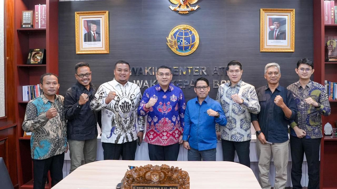 Perjuangkan Hak Rakyat, DPRD Batang Hari Temui Wamen ATR/BPN dan Dirjen Kemenhut