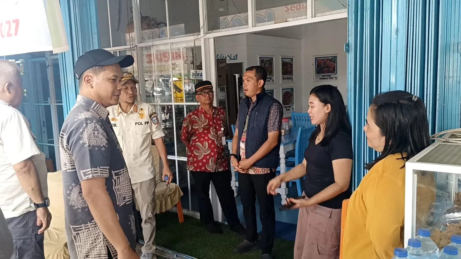 Tertibkan PKL dan DMJ, Wabup Gery Beri Waktu Untuk Bongkar Sendiri