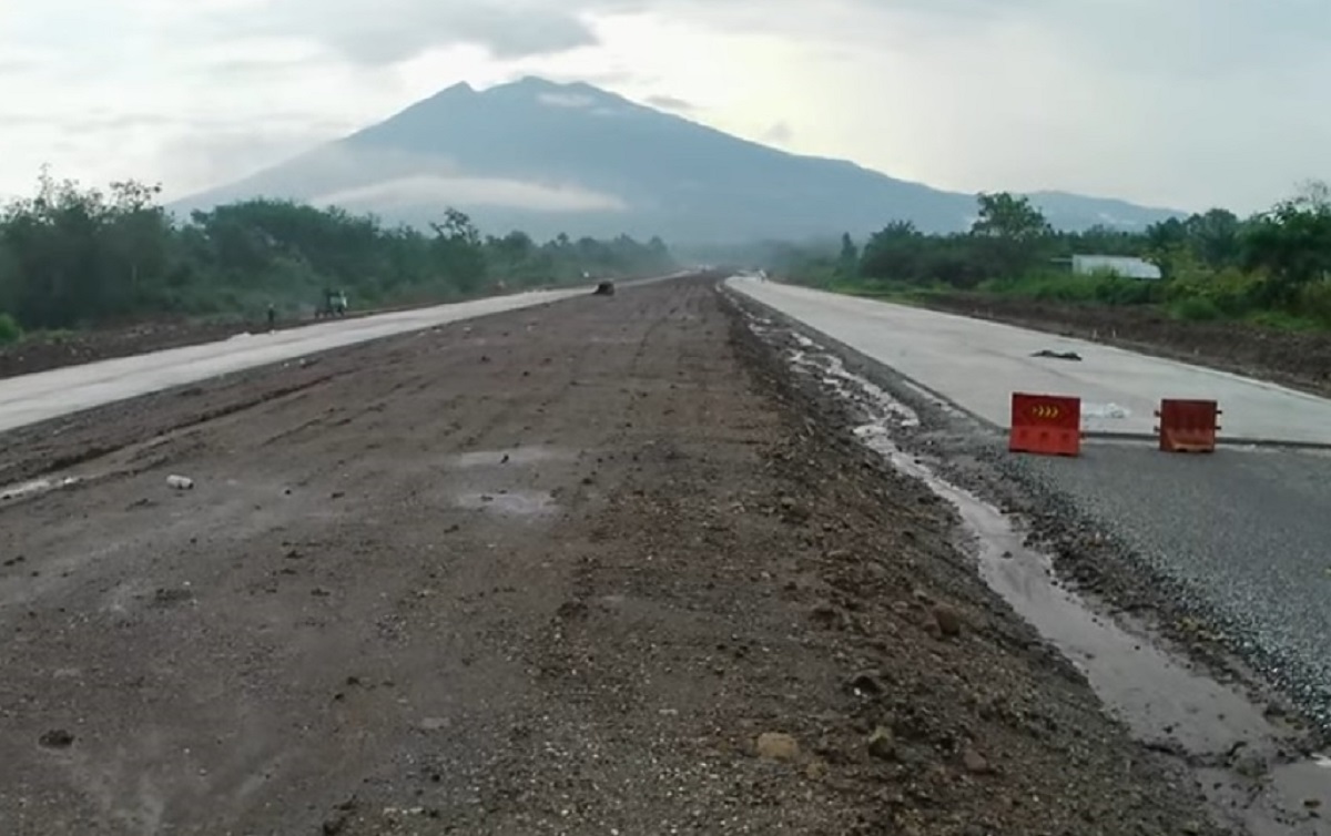 Progres Pembangunan Exit Tol Kayu Tanam di Ujung Tol Padang-Sicincin
