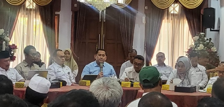 Bupati H M Syukur Berharap Sungai Manau Swasembada Pangan