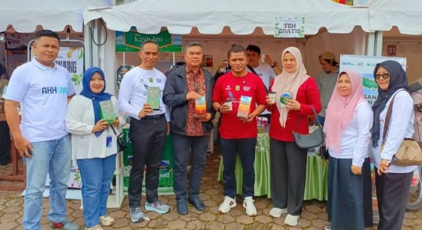 Teh Kayu Aro Ikut Semarakkan Solok Maimbu 2025