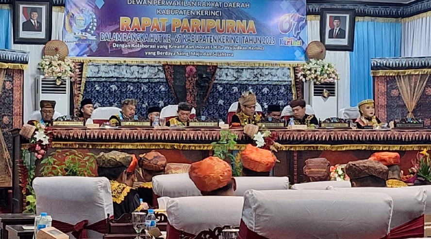 Peringatan HUT Ke-67 Kerinci Dihadiri Gubernur Hingga Sejumlah Kepala Daerah