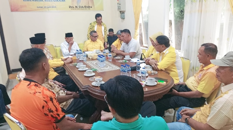 Endria Putra Dicopot, Indra Armendaris Jabat Plt Ketua Golkar Sarolangun