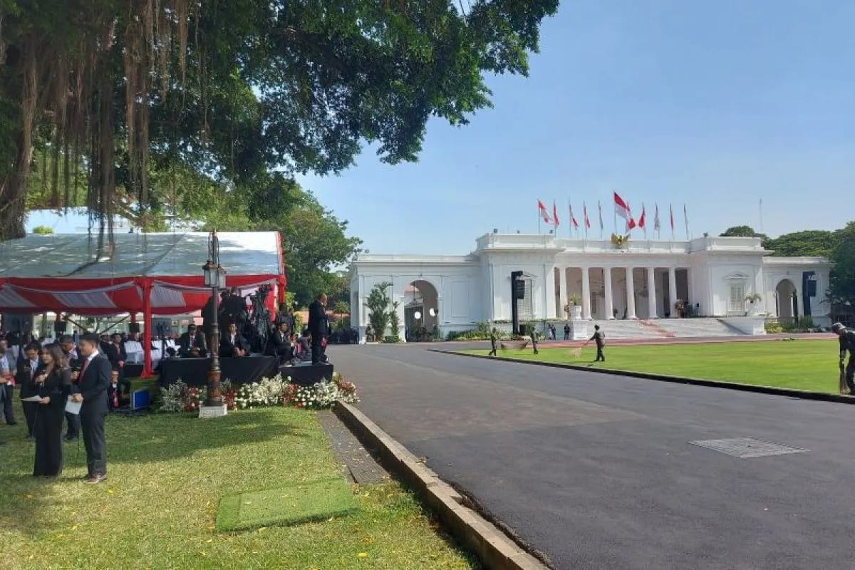 Presiden Jokowi Bertolak ke Senayan Via Gerbang Istana Merdeka