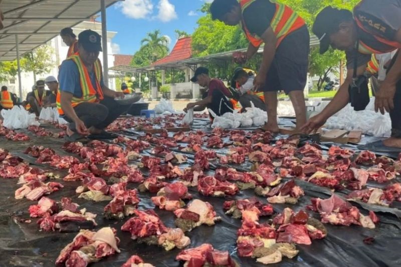 Idul Adha 2025, PTPN IV Regional III Salurkan 38 Ribu Paket Daging Kurban 