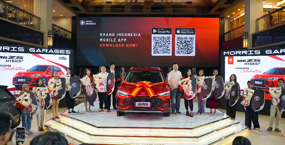 MG ZS Hybrid+ Resmi Diserahkan Perdana Kepada 100 Konsumen Pertama di Indonesia