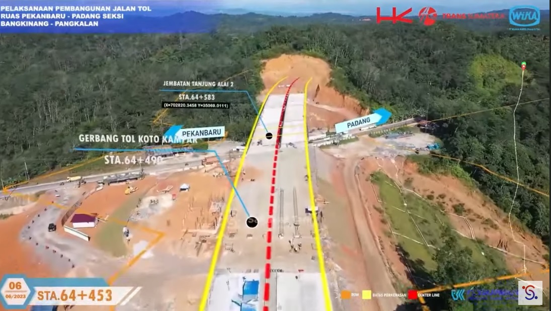 Siap-siap! Tol Riau 15 Km Lagi Menyentuh Tanah Sumbar, Progresnya Sangat Wow 