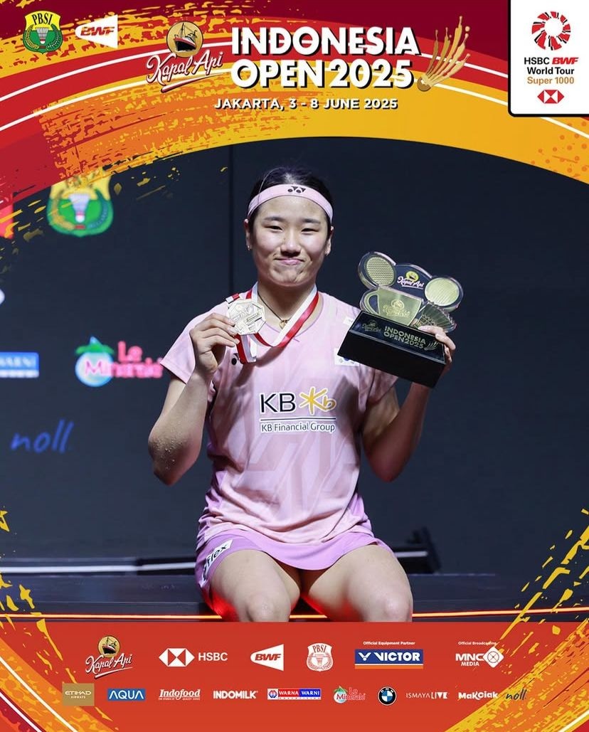 Kandaskan Wakil China, An Se Young Sabet Gelar Indonesia Open 2025