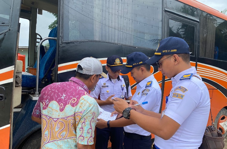 Temukan Belasan Bus Pariwisata Tak Laik Jalan, Kepala BPTD Jambi Eko Indra Yanto Lakukan Langkah Ini