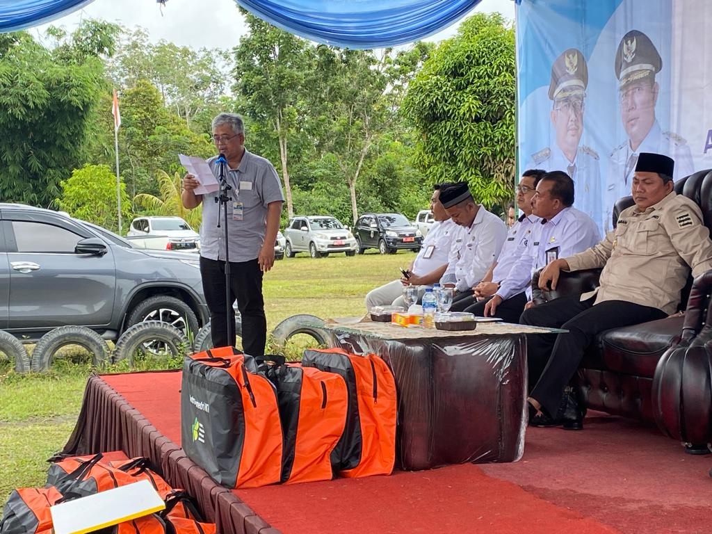 Serahkan Bantuan 14 Set Antropometri SKK Migas PetroChina Jabung Ltd Harapkan Generasi  Anak Sehat