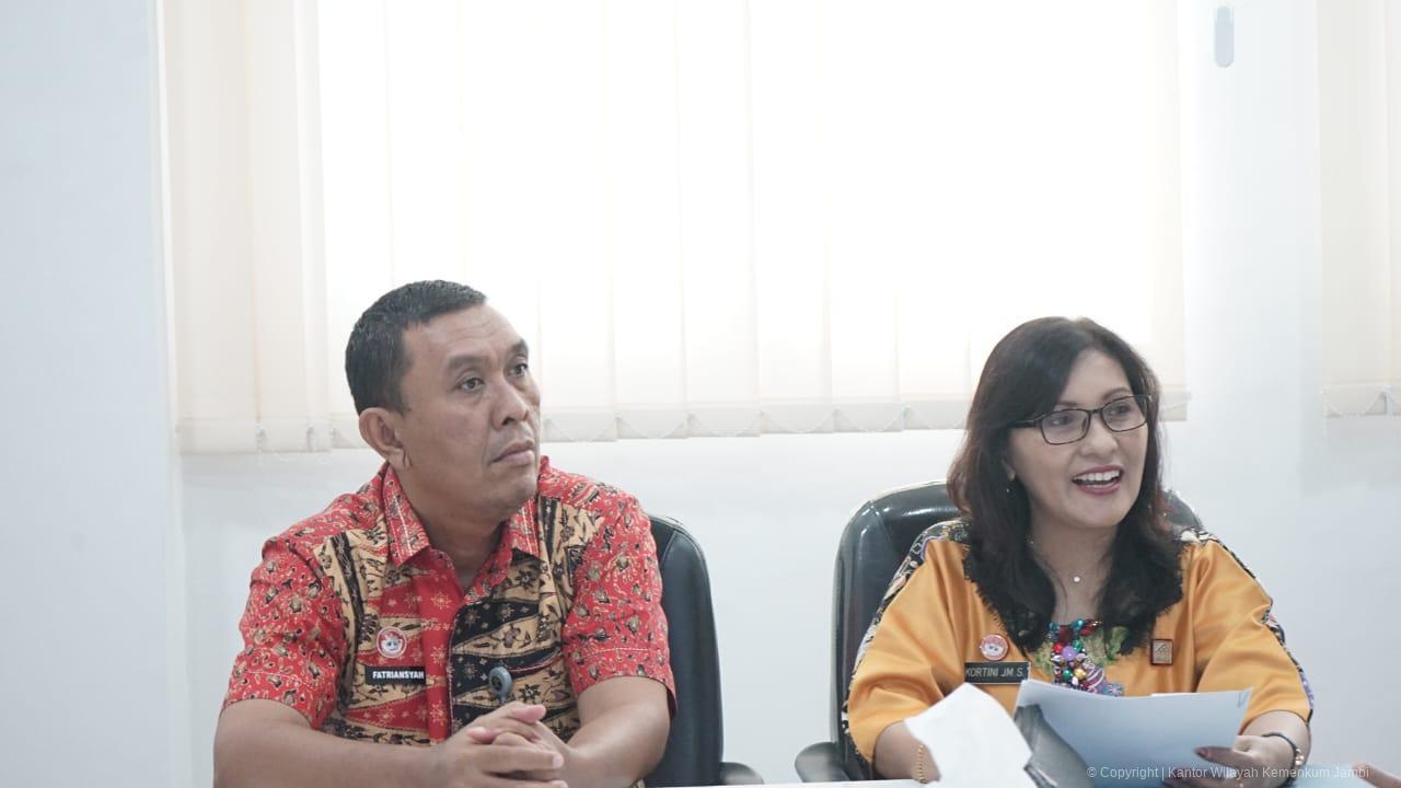 Kanwil Kemenkum Jambi Lakukan Wawancara dan Klarifikasi Dalam Permohonan Penegasan Kewarganegaraan