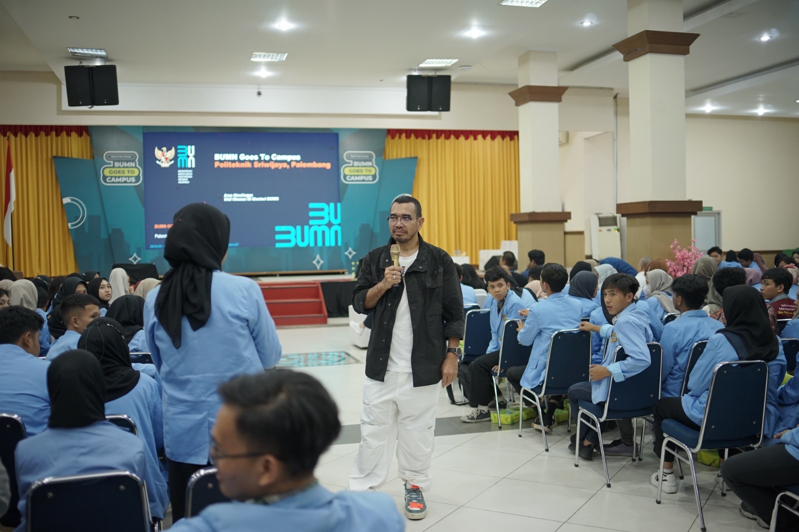 BUMN Goes To Campus di Palembang, Erick Thohir Beri Peluang Luas Mahasiswa Palembang Berkarir di BUMN