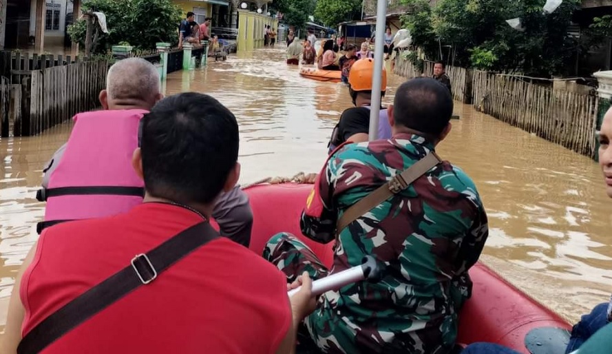 Banjir Kembali Terjang Bungo, BPBD Ingatkan Warga Musim Hujan Belum Berakhir