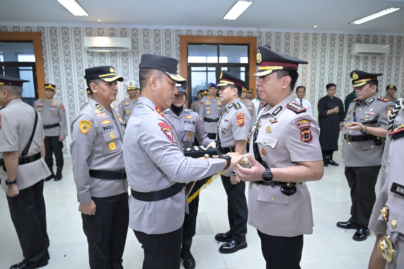 Kapolda Jambi Pimpin Sertijab dan Pelantikan Pejabat Baru 