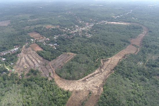TOL JAMBI Dimulai Land Clearing Dari Muara Sebapo 2,7 Km dan Sungai Landai 2,4 Km