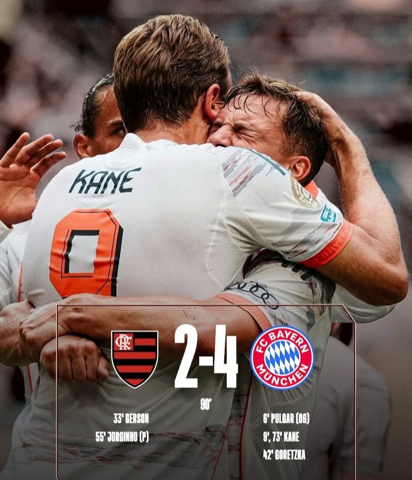 Bungkam Flamengo 4-2, Harry Kane Bawa Bayern Muenchen Melenggang Perempat Final