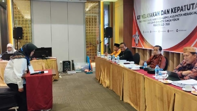 Pengumuman 5 Komisioner KPU Terpilih di 4 Kabupaten/Kota di Provinsi Jambi Molor