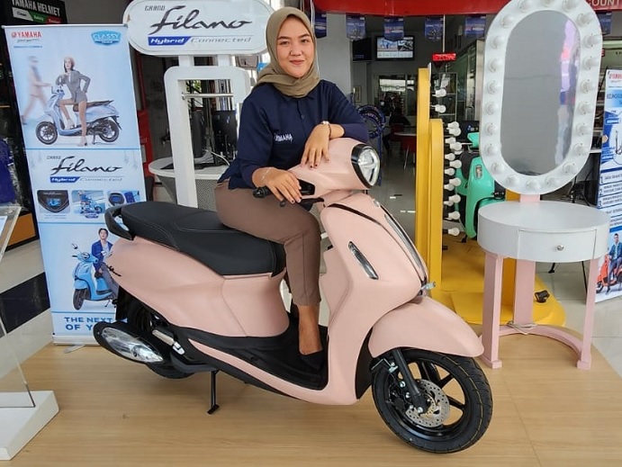 Yamaha Filano 'Pink Mauve' Favorit Kawula Muda Jambi