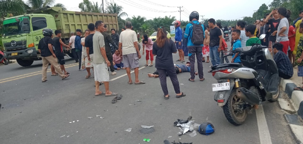 Kecelakaan di Jalan Lintas Tebo Bungo, Satu Pengendara Motor Tewas