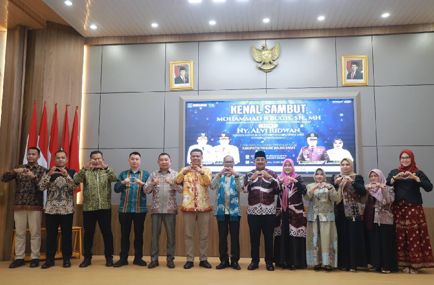 Bupati dan Wakil Bupati Tanjab Barat Sambut Hangat Kajari Baru Muhammad Ridwan Bugis