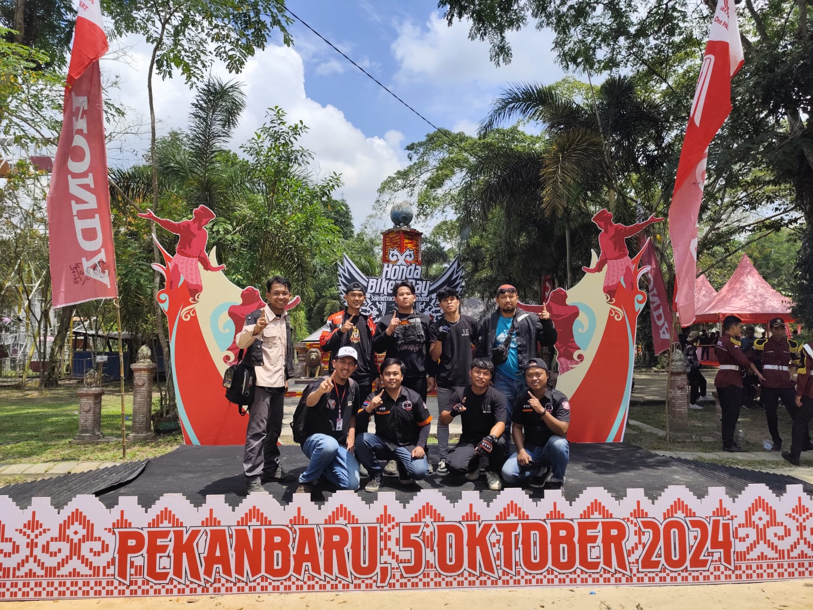 Ribuan Bikers Bersatu Meriahkan Honda Bikers Day Regional Sumatera 2024