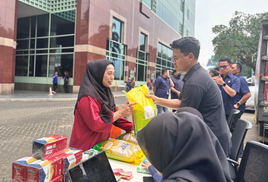 PalmCo Lampaui Target Penyaluran Beras SPHP